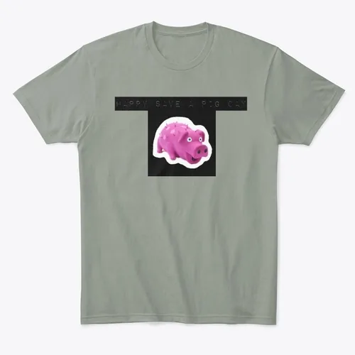HAPPY SAVE A PIG DAY — Chuck Bronson merch design
